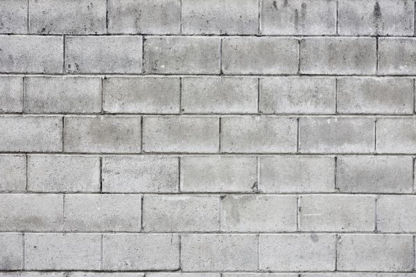 Cinder Block Wall Repair in Hampton