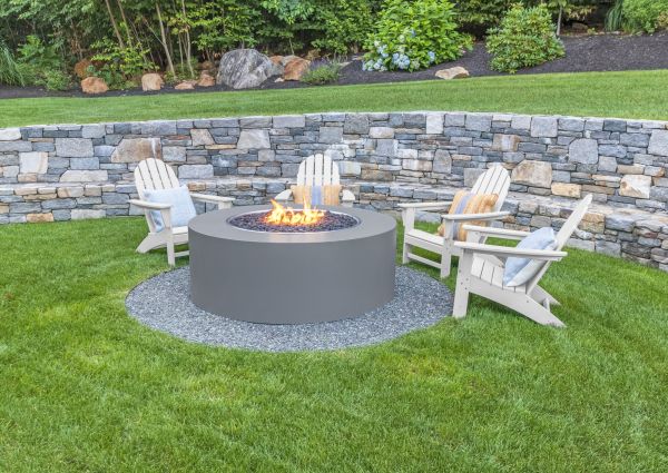 Rock Wall Landscaping in Hampton