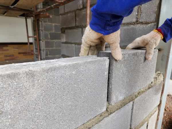Concrete Block Repair in Hampton