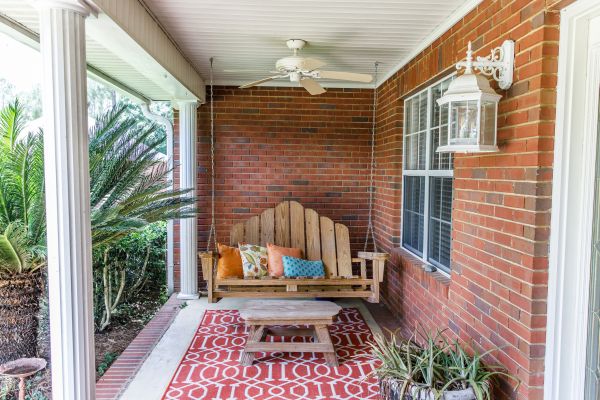 Porch Brick Repair in Hampton